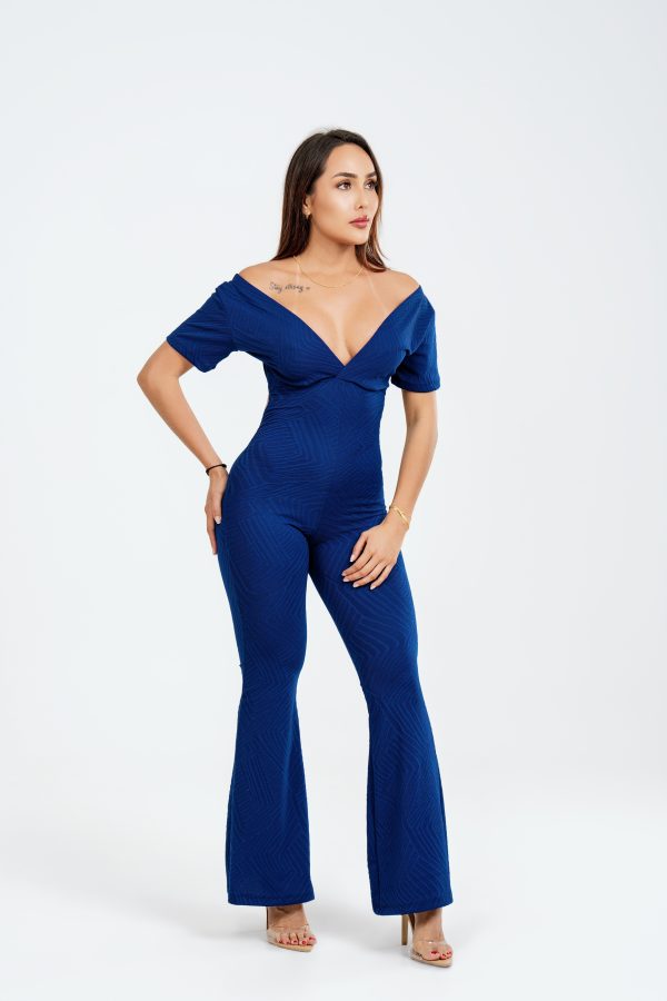 Mono Azul Manga Corta – Comodidad y Estilo Elegante